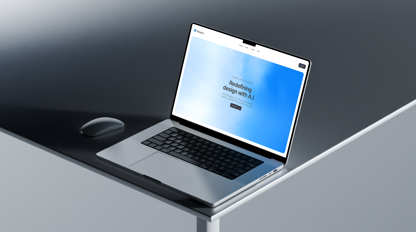 Designify mackbook mockup